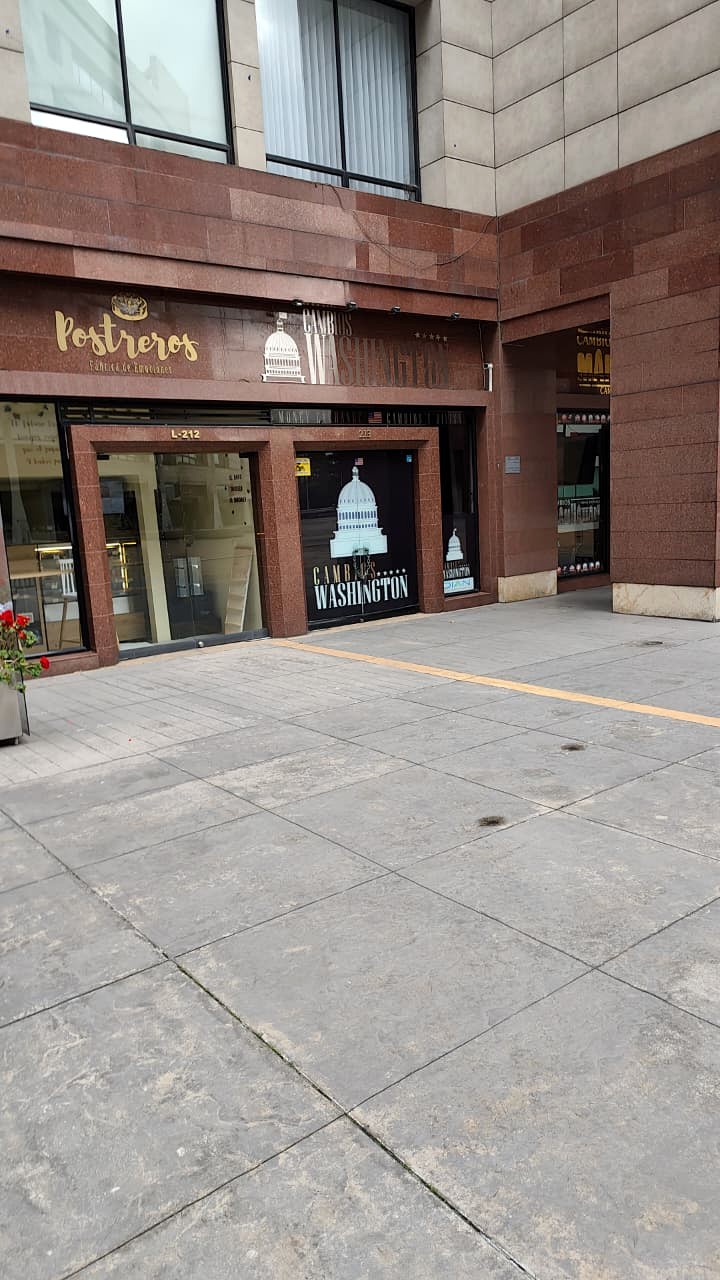 Ubicación exterior de Cambios Washington